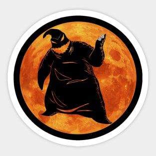 Orange Moon Oogie Sticker